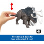 Динозавр Насутоцератопс із звуком Jurassic World Rebirth Nasutoceratops Mattel JGC81