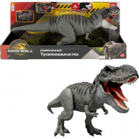 Динозавр Тираннозавр Рекс 55 см Мир Юрского Периода Свет Звук Jurassic World Tyrannosaurus Rex Mattel JGB50