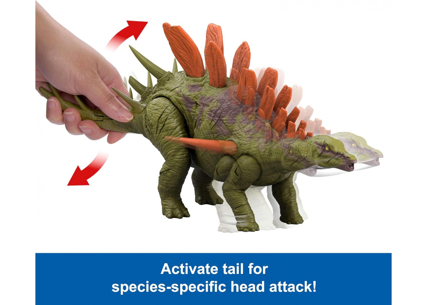 Динозавр Кентрозавр 28см зі звуком Jurassic World Chaos Theory Kentrosaurus Mattel JCL65