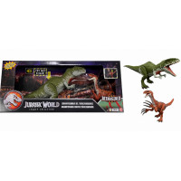 Динозаври Теризинозавр проти Гіганотозавра Jurassic World Giganotosaurus vs Therizinosaurus Mattel JGB63