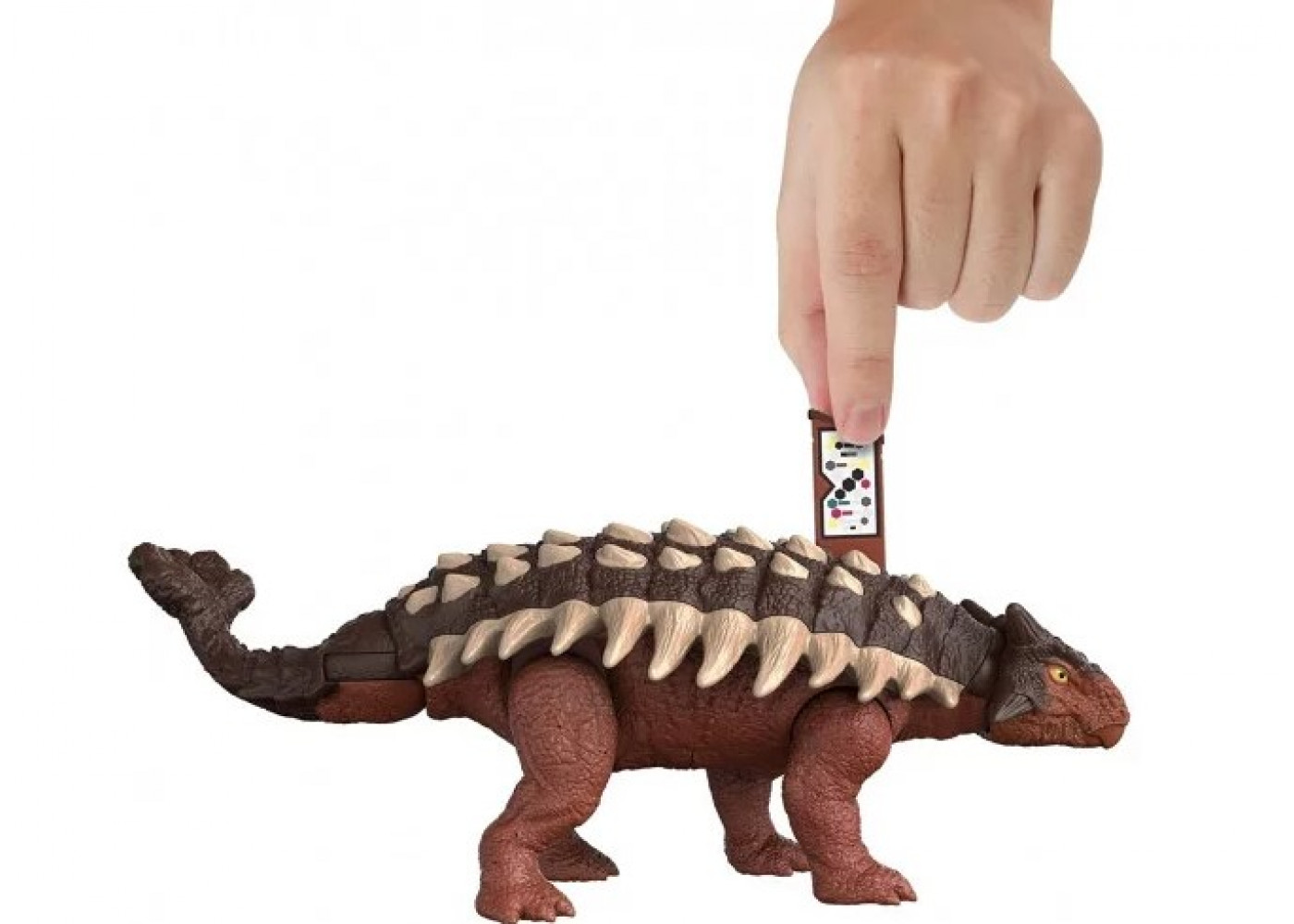 Фігурка Динозавр Анкілозавр Уцінка Без Звуку Jurassic World Roar Strikers Ankylosaurus Mattel BHDX36