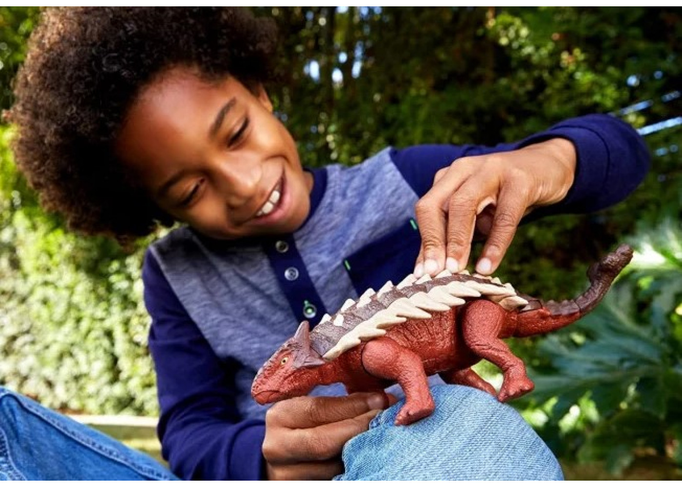 Фігурка Динозавр Анкілозавр Уцінка Без Звуку Jurassic World Roar Strikers Ankylosaurus Mattel BHDX36