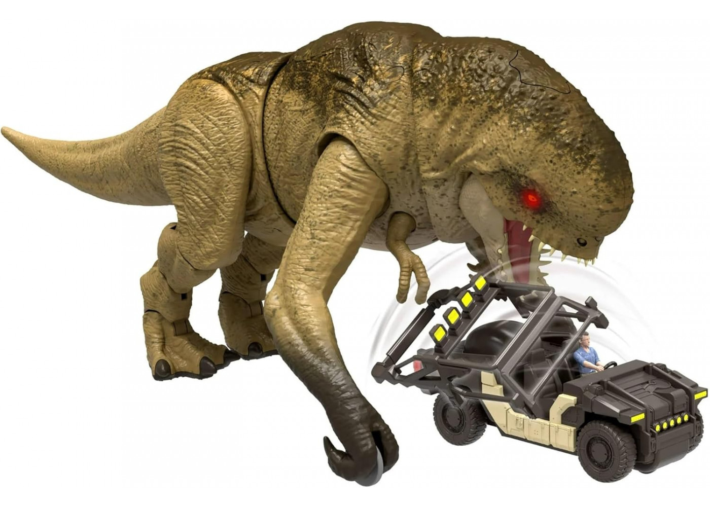 Динозавр Дистортус Рекс Гонитва та Атака на Пульті Jurassic World Distortus Rex Track'N Chomp Mattel JGB65