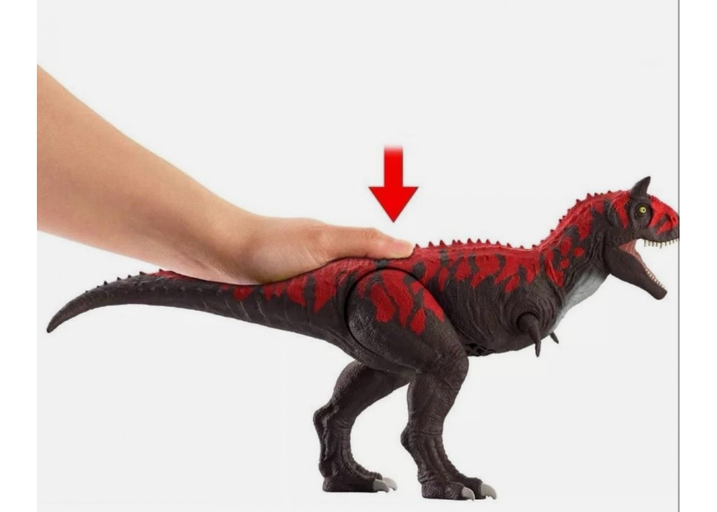 Фигурка Динозавр Карнотавр Jurassic World Legacy Collection Reimagined Real Feel Carnotaurus Mattel JCG20