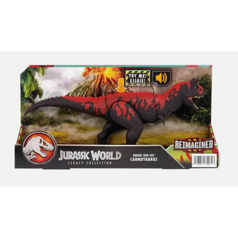 Фігурка Динозавр Карнотавр Jurassic World Legacy Collection Reimagined Real Feel Carnotaurus Mattel JCG20