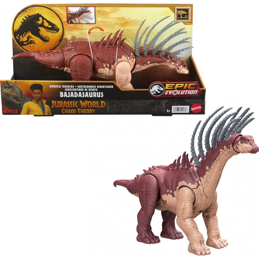 Фигурка Динозавр Байадозавр 33 см Jurassic World Bajadasaurus Mattel HTK80