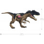 Фигурка Динозавр Аллозавр 45 см со звуком Jurassic World Allosaurus Extreme Damage Mattel HFK06