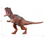 Фигурка Динозавр Карнотавр 43 см Jurassic World Hammond Collection Carnotaurus Toro Mattel HTK44