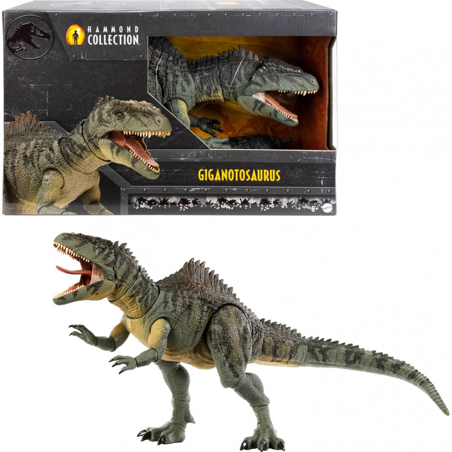 Фігурка Динозавр Гіганотозавр 74 см Jurassic World Hammond Collection Giganotosaurus Mattel HXF57