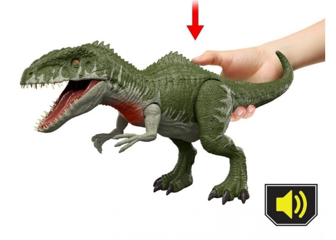 Динозаври Теризинозавр проти Гіганотозавра Jurassic World Giganotosaurus vs Therizinosaurus Mattel JGB63