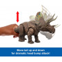 Фігурка Динозавр Еотрицератопс 36см Jurassic World Rebirth Gigantic Thrashers Eotriceratops Mattel JGB93
