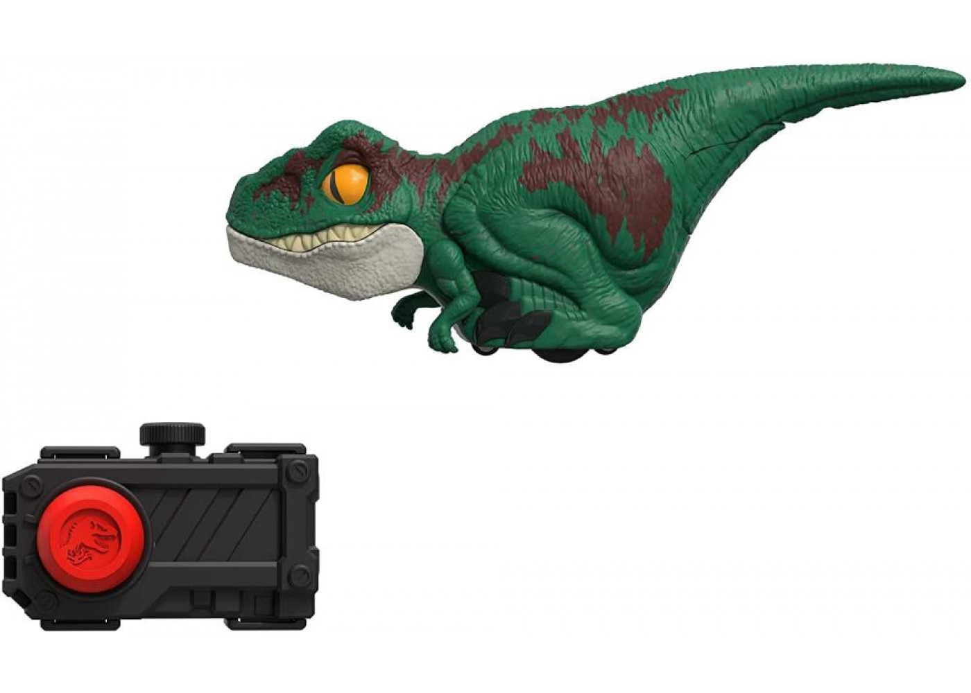 Фігурка Динозавр на пульті Велоцираптор Зелений Jurassic World Velociraptor Click Tracker Mattel GYN41
