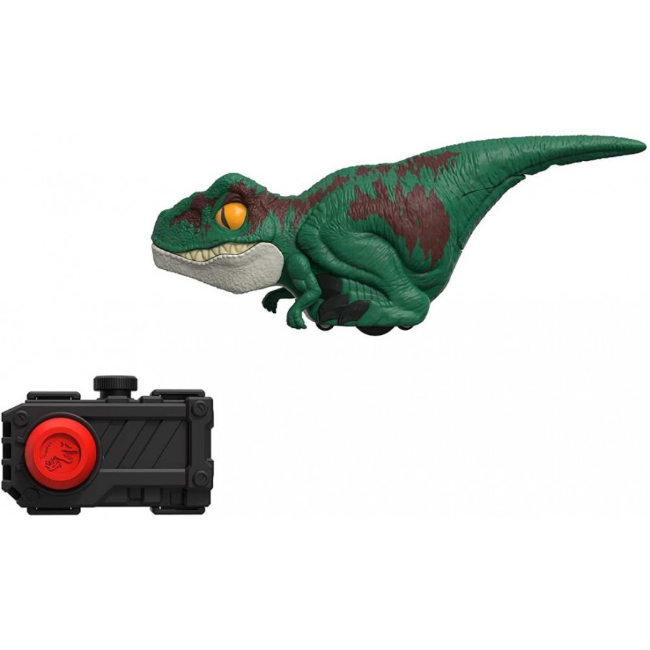 Фігурка Динозавр на пульті Велоцираптор Зелений Jurassic World Velociraptor Click Tracker Mattel GYN41