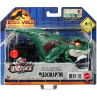 Фігурка Динозавр на пульті Велоцираптор Зелений Jurassic World Velociraptor Click Tracker Mattel GYN41