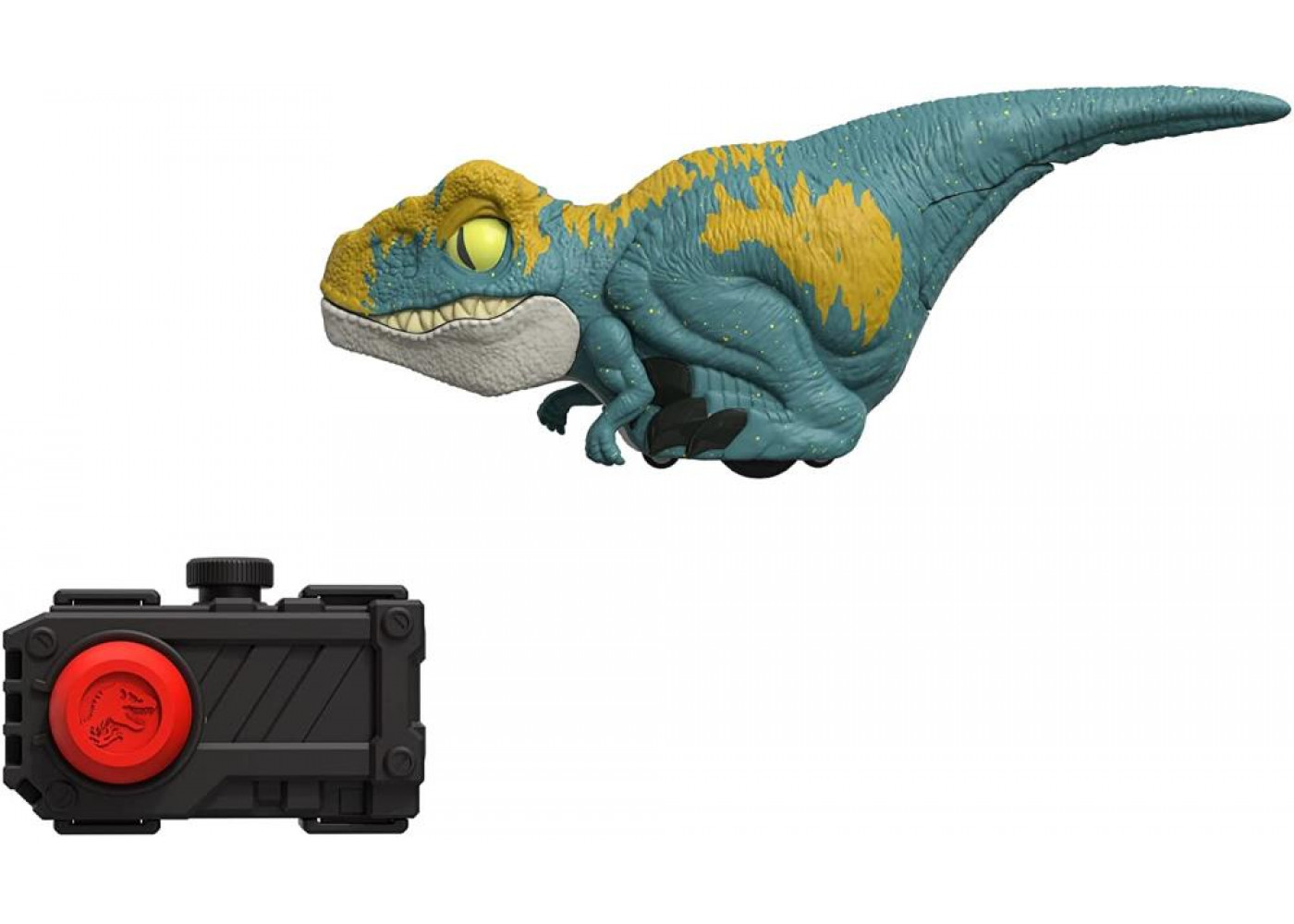 Фігурка Динозавр на пульті Велоцираптор Jurassic World Velociraptor Click Tracker Mattel GYN39