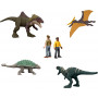 Набір 20 Міні-Фігурок (Уцінка) Дінозаврів Теорія Хаосу Jurassic World Chaos Theory Mattel BHXF58