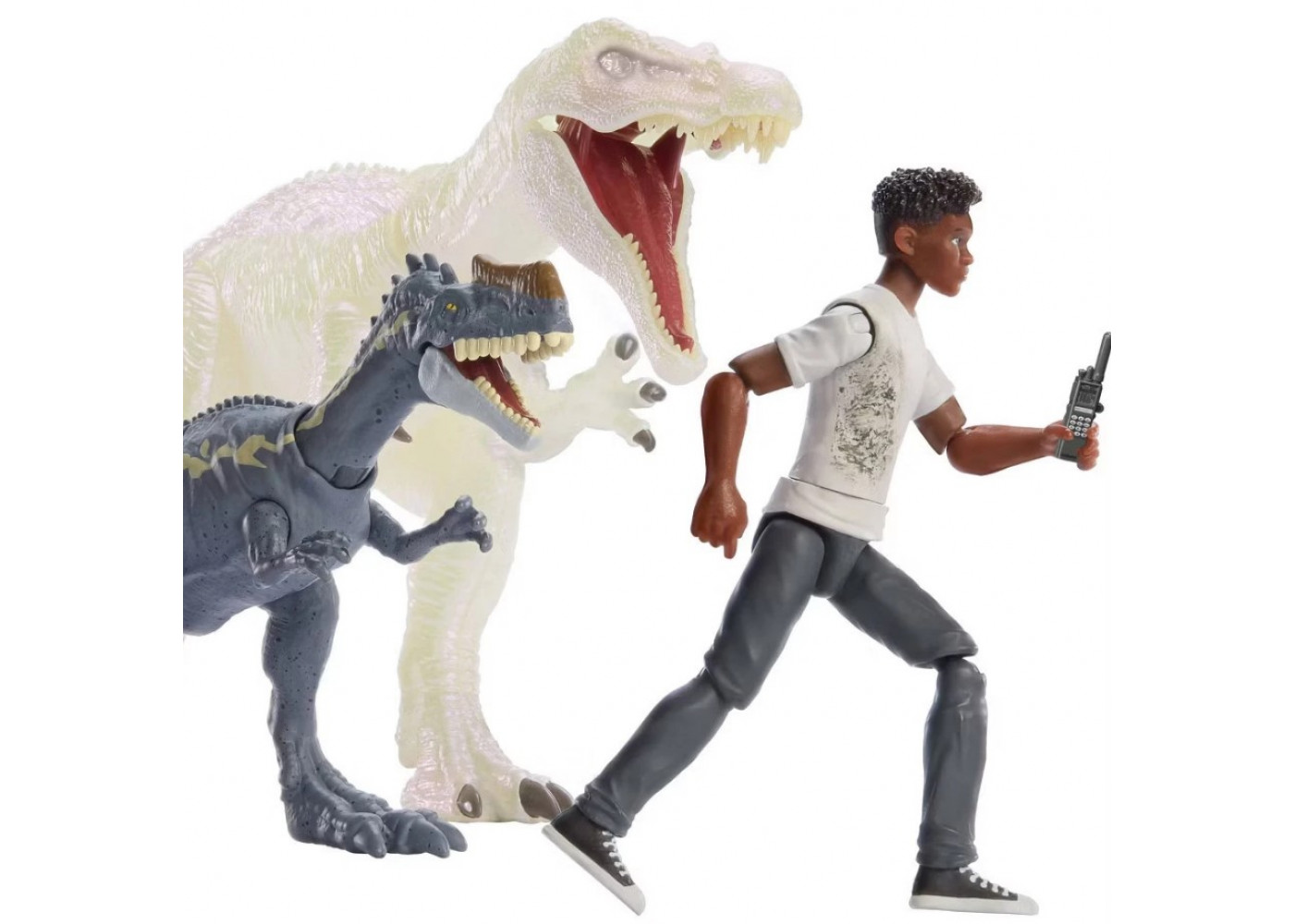 Динозавр Барионикс и Монолофозавр Jurassic World Chaos Theory Baryonyx Monolophosaurus Mattel JCG22