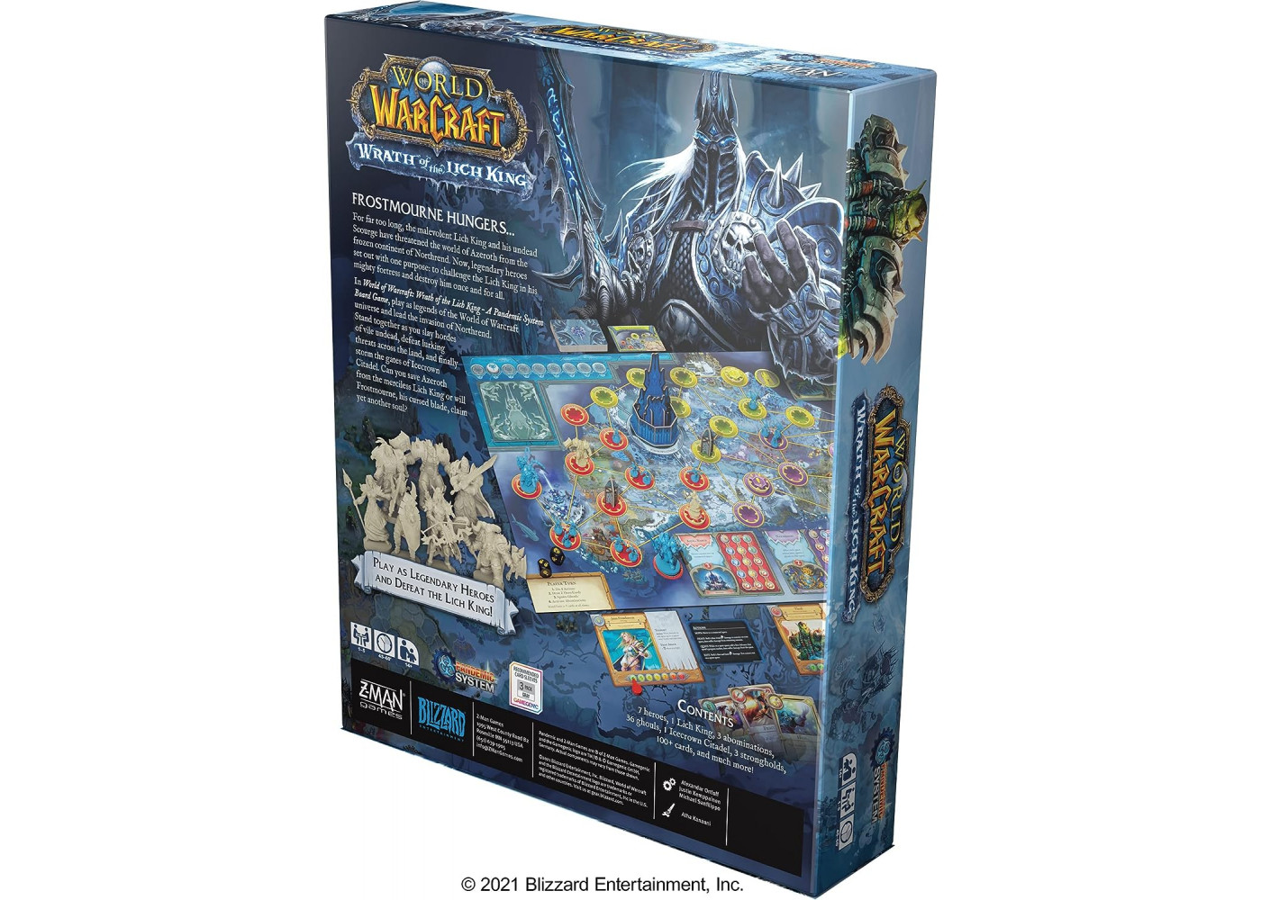 Купить Настольная игра Гнев Короля Лича World of Warcraft: Wrath of the  Lich King Z-Man Games 11305-6 по цене 2 699 грн. от производителя