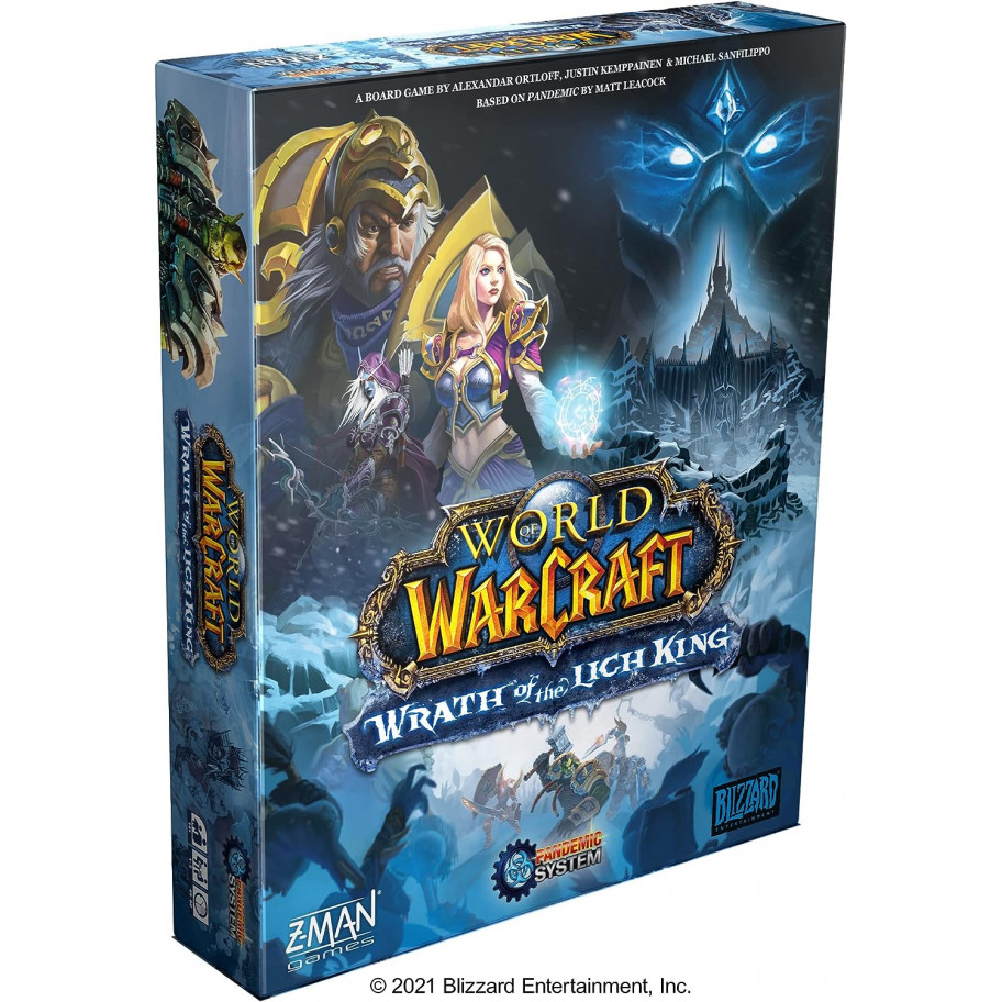 Настольная игра Гнев Короля Лича World of Warcraft: Wrath of the Lich King Z-Man Games 11305-6
