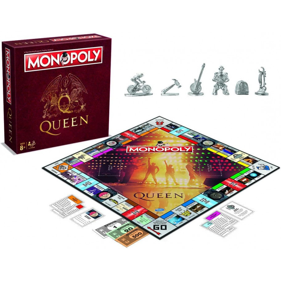 Настольная Игра Монополия Квин на Английском Языке Monopoly Queen Hasbro 15587