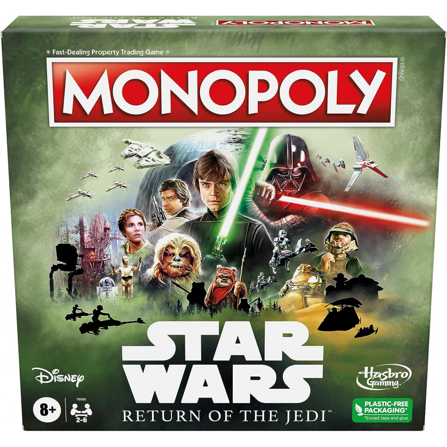 Настольная Игра Монополия Звездные Войны Monopoly Star Wars Return of The Jedi Hasbro F8088