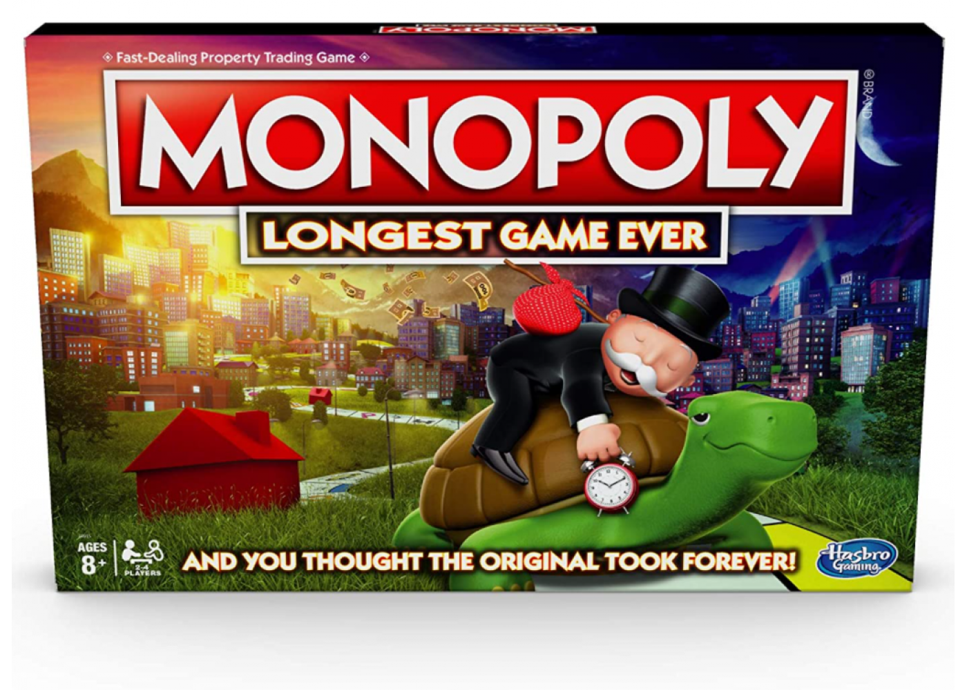 Купить Настольная Игра Монополия 2 Круга Поля на Английском Языке Monopoly  Longest Game Ever Hasbro E8915 по цене 1 130 грн. от производителя