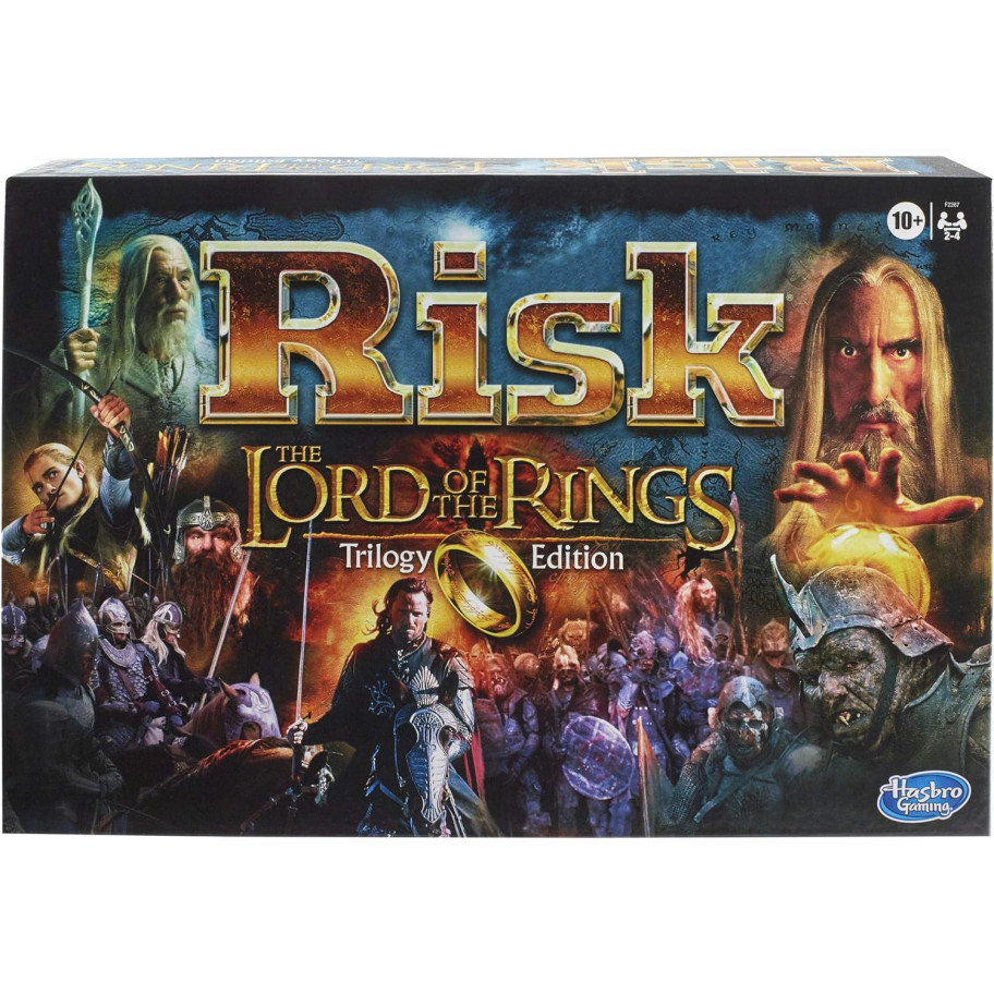 Настільна Гра Ризик Володар Перстнів Англійською Мовою Risk: The Lord of The Rings Trilogy Edition Hasbro F2267
