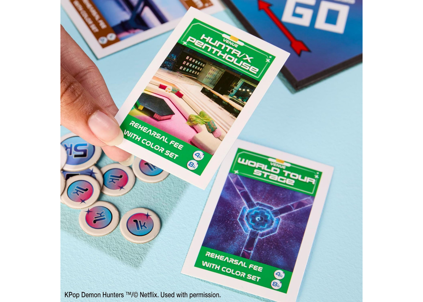 Монополія Кейпоп Мисливці на Демонів Англійською Monopoly K-Pop Demon Hunters Hasbro G4601