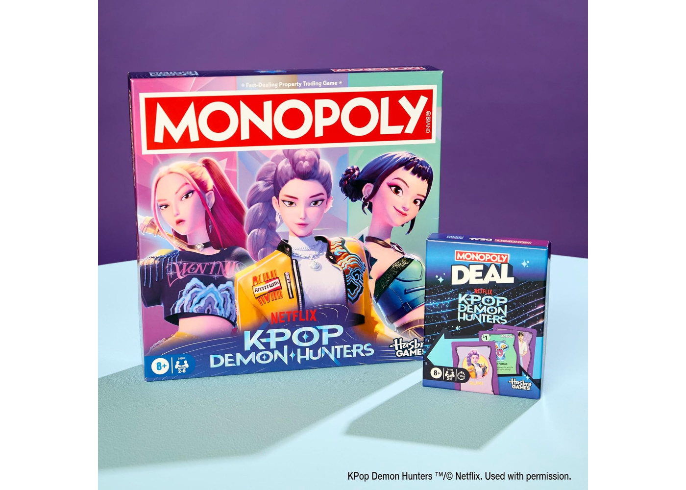 Монополія Кейпоп Мисливці на Демонів Англійською Monopoly K-Pop Demon Hunters Hasbro G4601