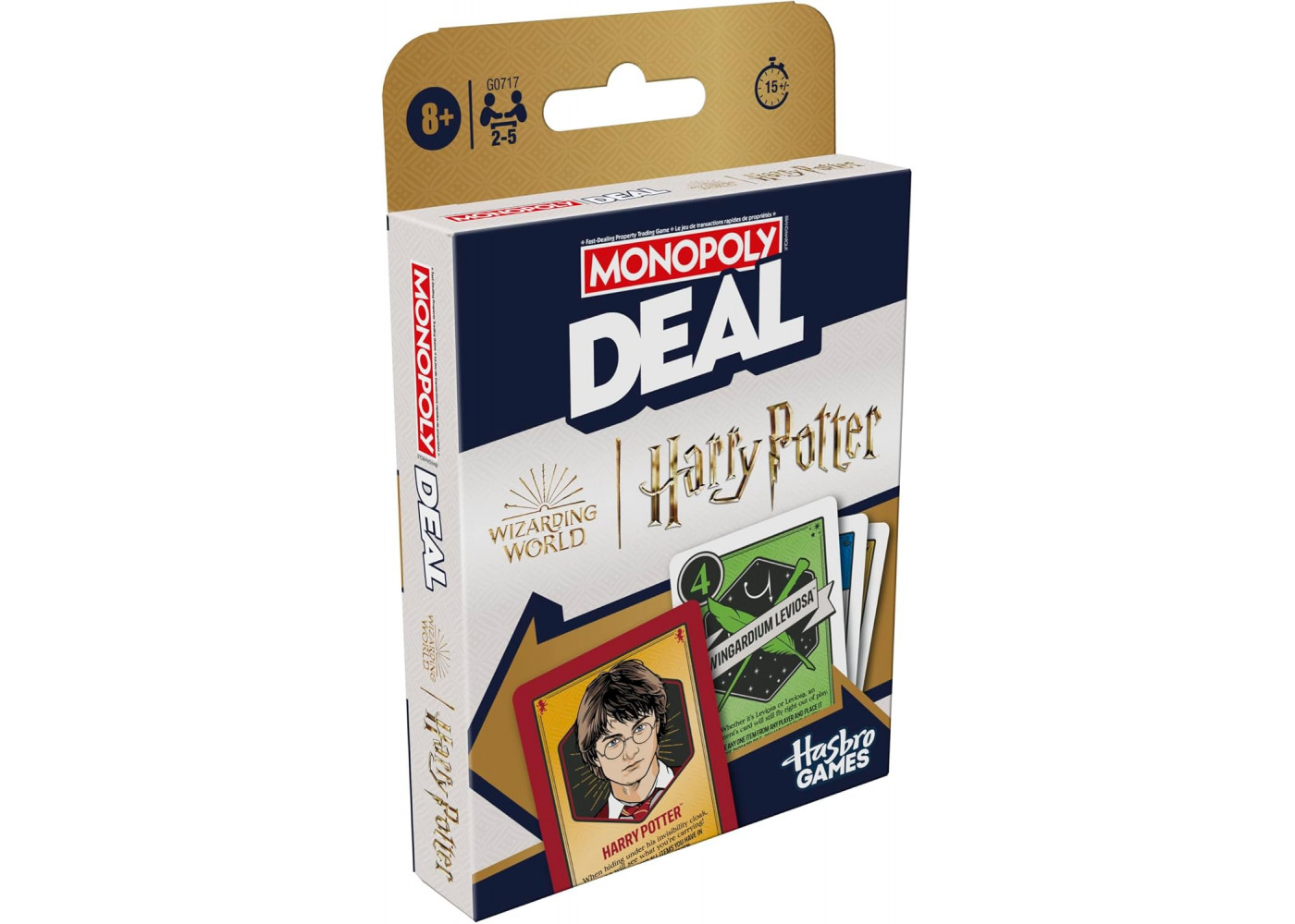 Монополия Сделка Волшебный Мир Гарри Поттера на английском Monopoly Deal Harry Potter Hasbro G0717