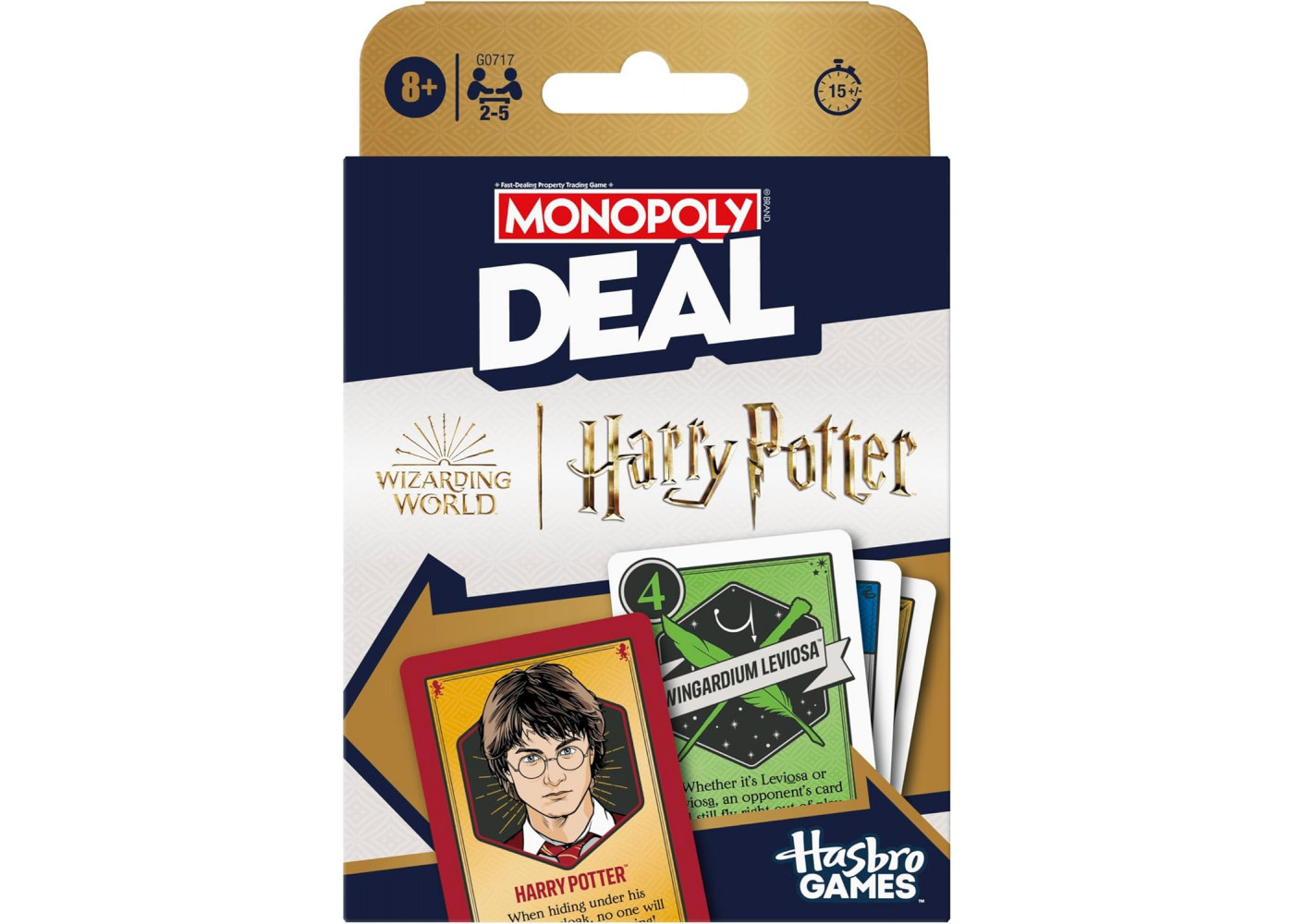 Монополия Сделка Волшебный Мир Гарри Поттера на английском Monopoly Deal Harry Potter Hasbro G0717