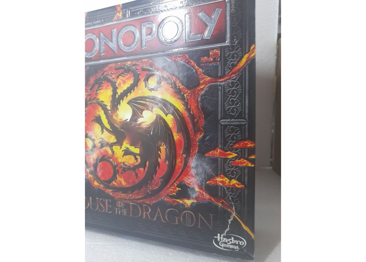 Монополия (Уценка) Дом Дракона на английском языке Monopoly House of the Dragon Hasbro BF9770