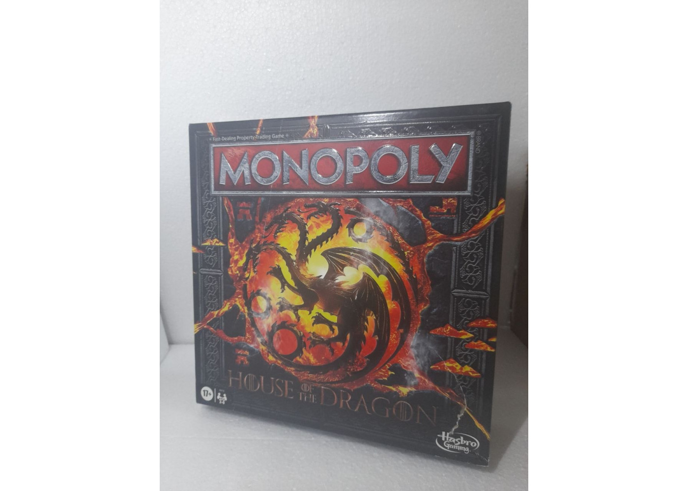 Монополия (Уценка) Дом Дракона на английском языке Monopoly House of the Dragon Hasbro BF9770