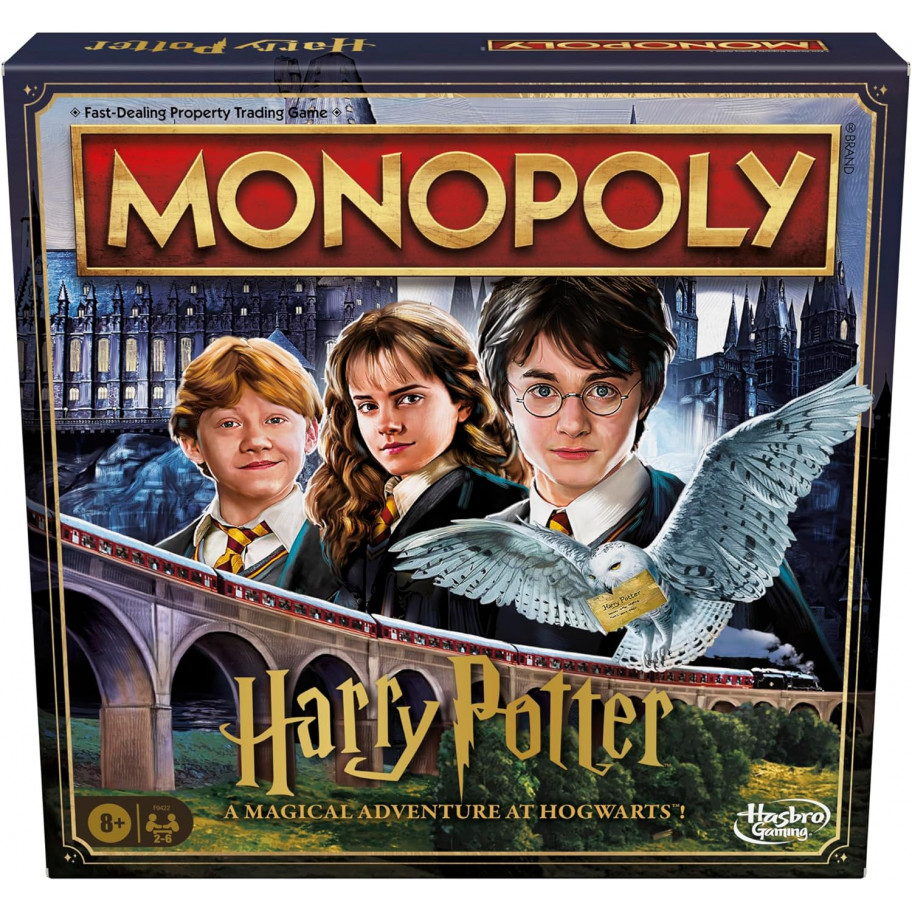 Настільна Гра Монополія Гаррі Поттер Monopoly Harry Potter Hasbro F9422