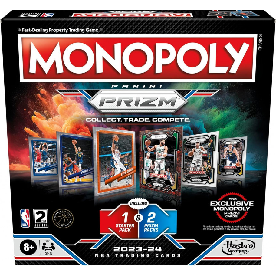 Настільна Гра Монополія НБА Баскетбол 2:0 Англійською мовою Monopoly NBA CORE 2.0 Hasbro F9571