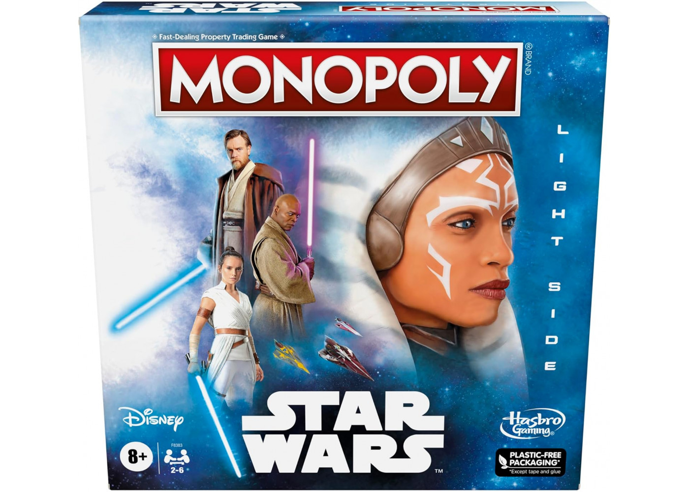 Настільна Гра Монополія Зоряні Війни Світла Сторона Monopoly Star Wars Light Side Hasbro F8383