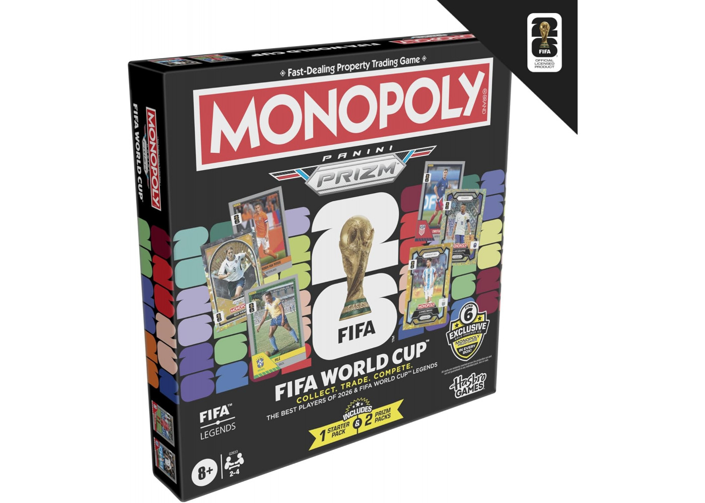 Монополія Чемпіонату Світу з Футболу Monopoly Panini Prizm FIFA World Cup Hasbro G2633