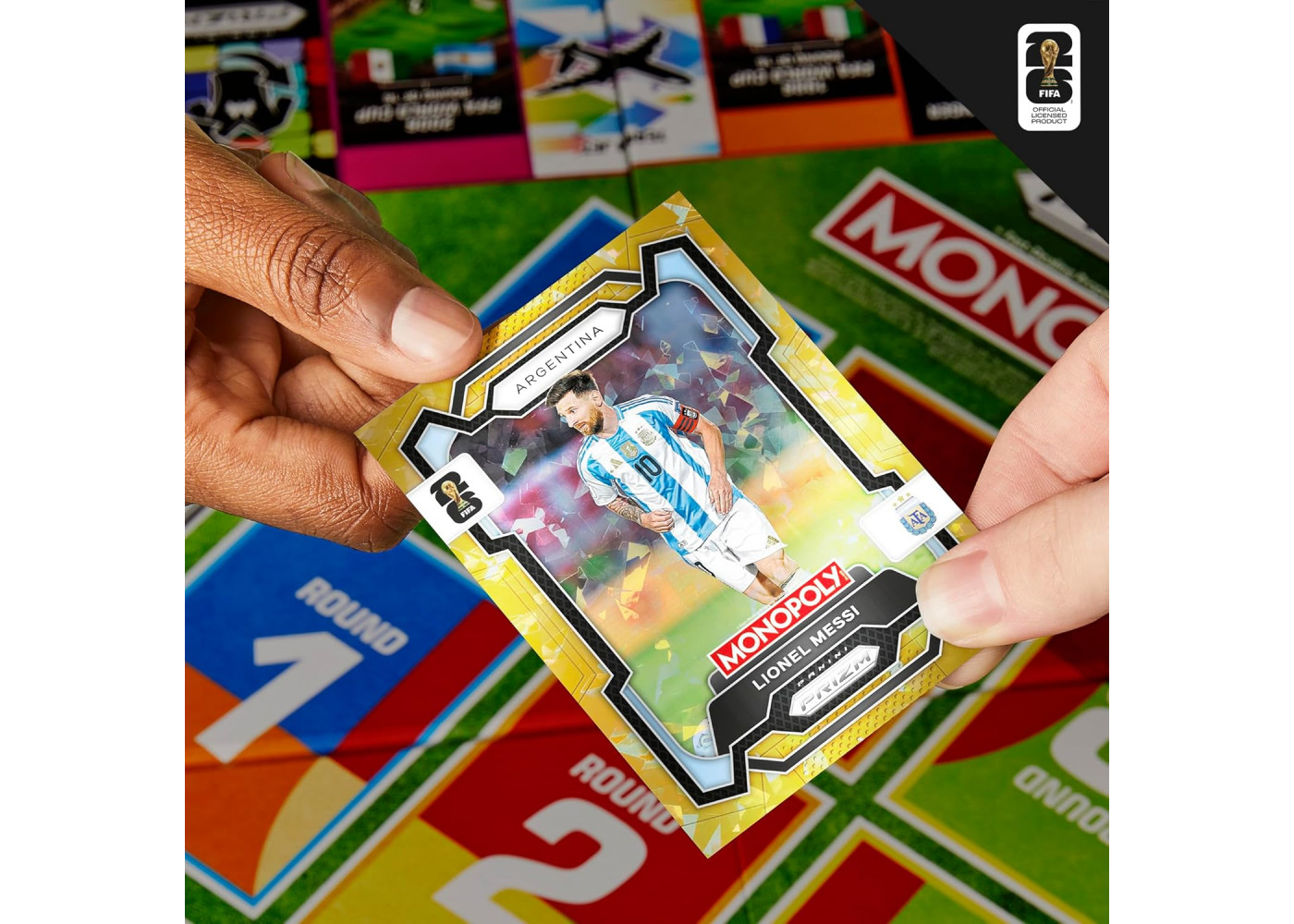 Монополія Чемпіонату Світу з Футболу Monopoly Panini Prizm FIFA World Cup Hasbro G2633