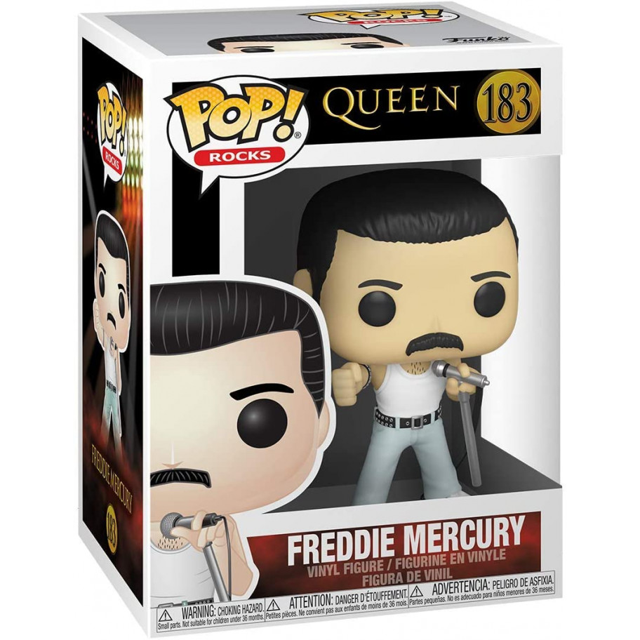 Фигурка Фанко Квин Фредди Меркьюри №183 Queen Freddie Mercury Radio Gaga 33735