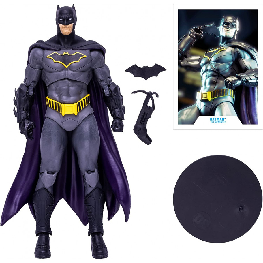 Фигурка Бетмен Возрождение DC Multiverse Batman Rebirth McFarlane 15218