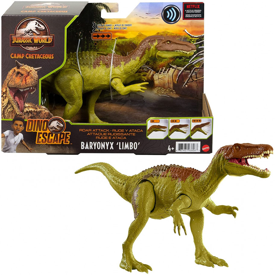 Динозавр Баріонікс Лімбо Світ Юрського Періоду Jurassic World Baryonyx Limbo Mattel GWD12