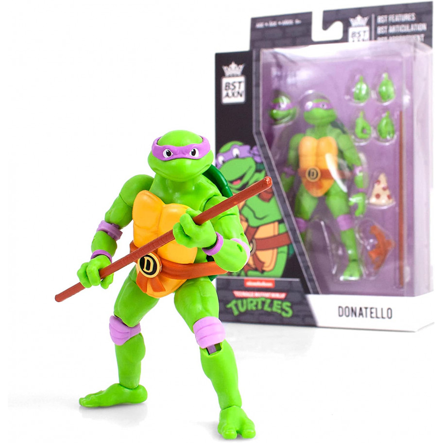 Фігурка Черепашки Ніндзя Донателло Ninja Turtles Donatello BST AXN 35529