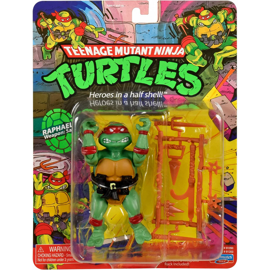 Фігурка Черепашки Ніндзя Рафаель Ninja Turtles Raphael Playmates Toys 81283