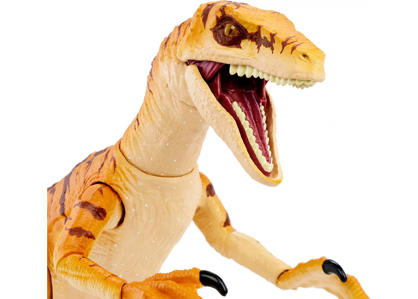 Фигурка Динозавр Велоцираптор Тигр Мир Юрского Периода Jurassic World Velociraptor Tiger Amber Collrction GWP85