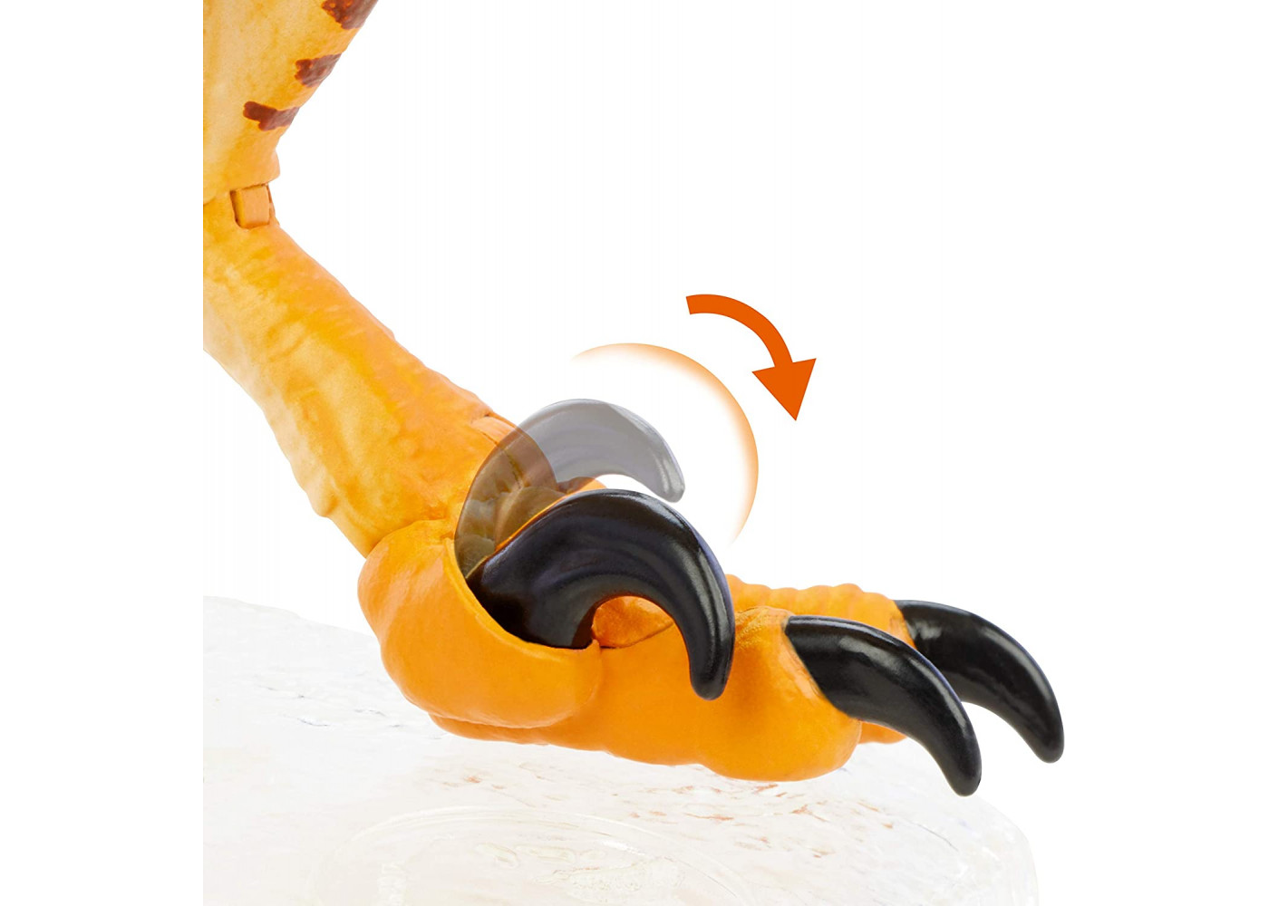 Фигурка Динозавр Велоцираптор Тигр Мир Юрского Периода Jurassic World Velociraptor Tiger Amber Collrction GWP85