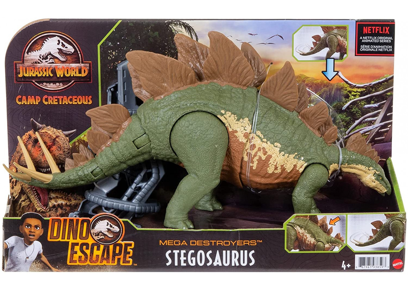 Фигурка Динозавр Стегозавр Мир Юрского Периода Jurassic World Stegosaurus Mattel GWD62