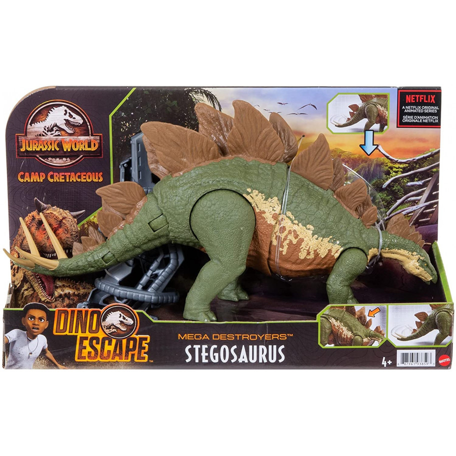 Фигурка Динозавр Стегозавр Мир Юрского Периода Jurassic World Stegosaurus Mattel GWD62