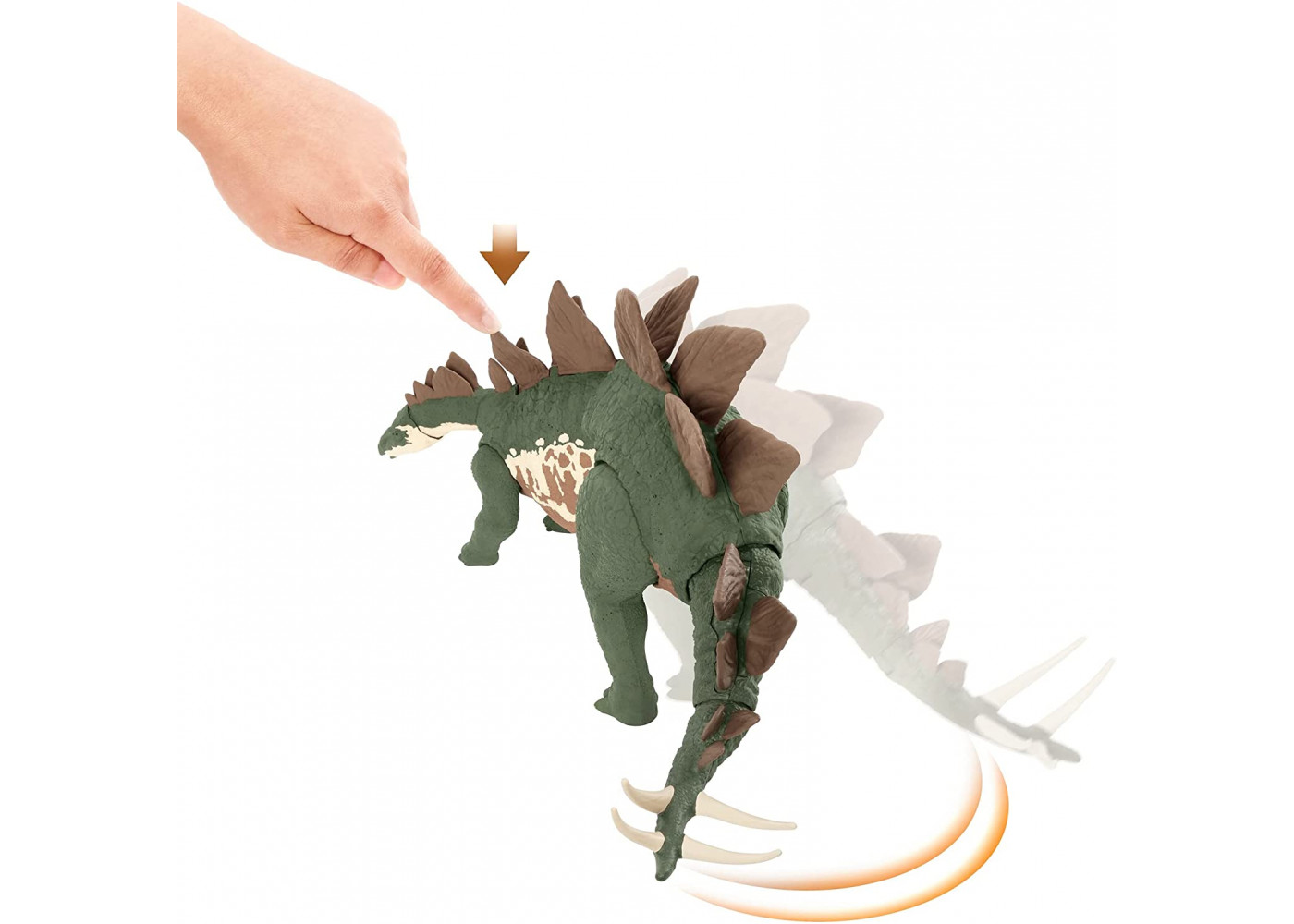 Фигурка Динозавр Стегозавр Мир Юрского Периода Jurassic World Stegosaurus Mattel GWD62