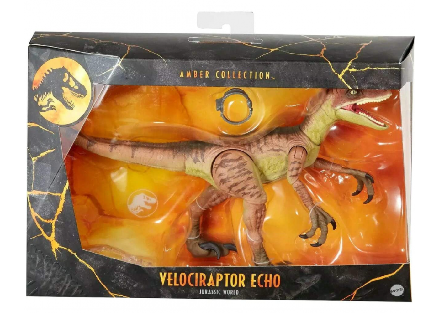 Фигурка Динозавр Велоцираптор Эхо Мир Юрского Периода Jurassic World Velociraptor Echo Mattel GXY59