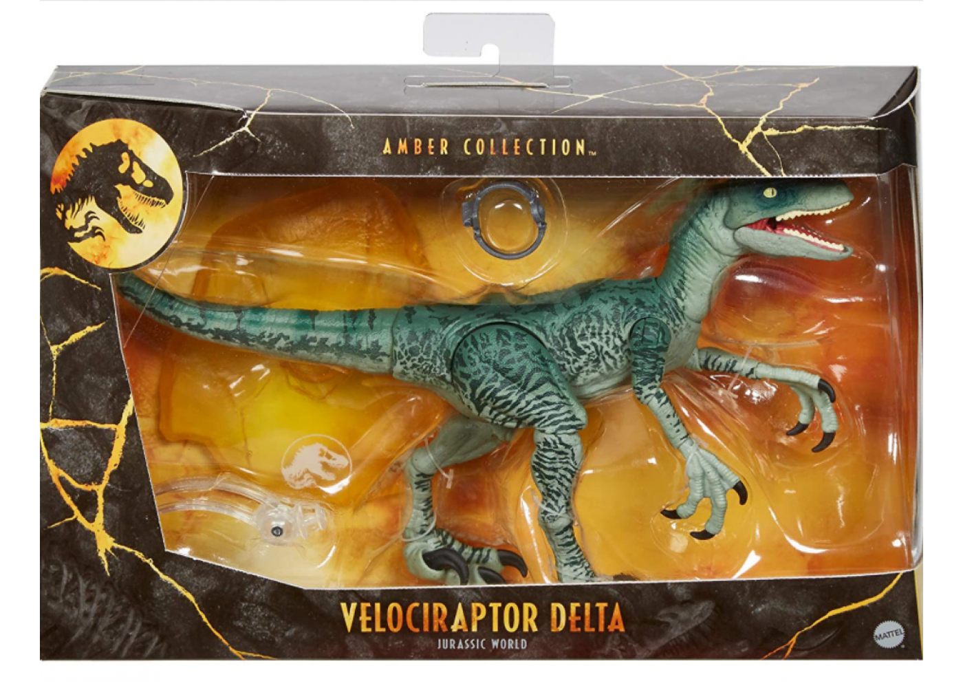 Фигурка Динозавр Велоцираптор Дельта Мир Юрского Периода Jurassic World Velociraptor Delta Mattel GJN94
